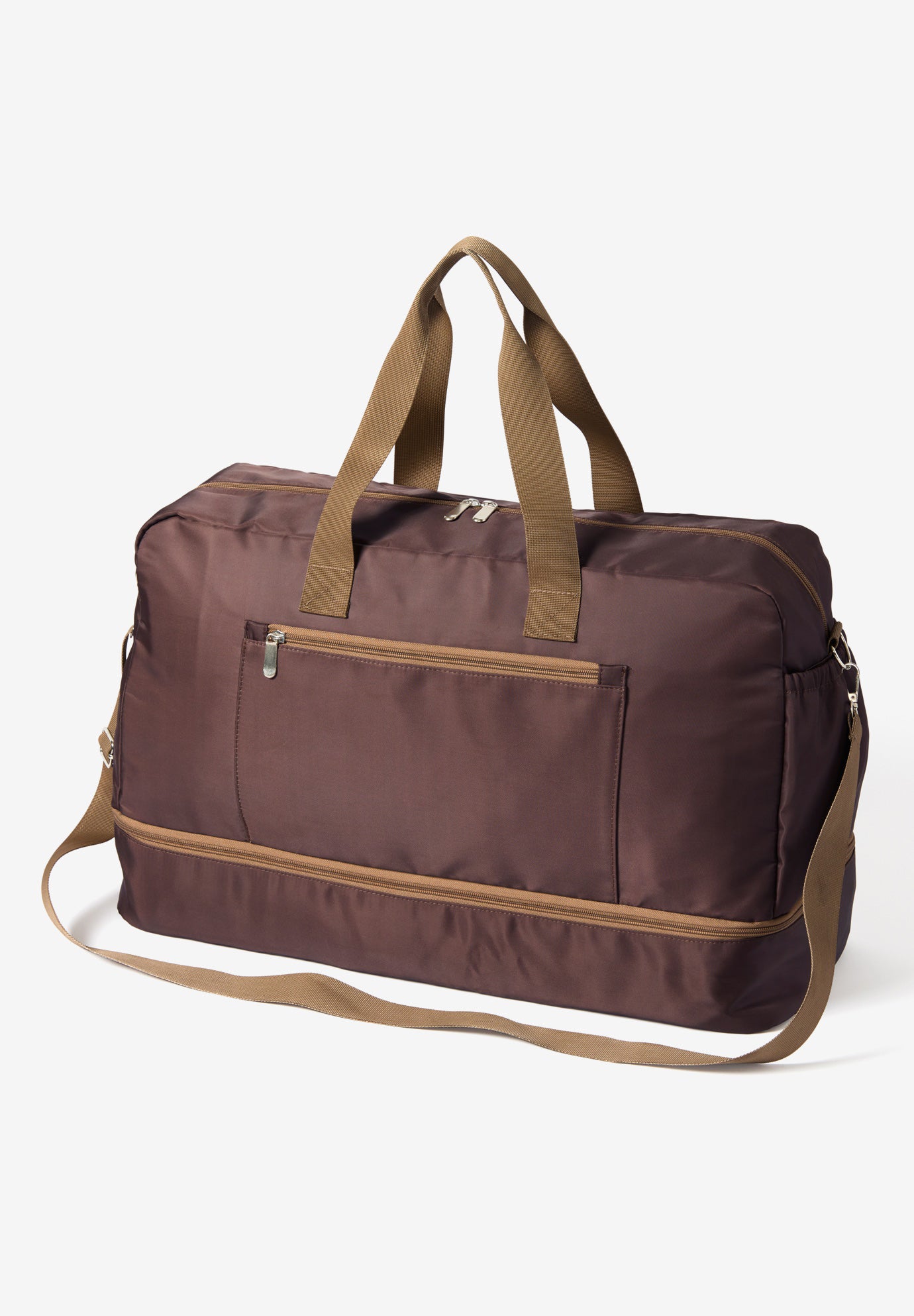 Large Weekend Bag with Zip Around Bottom image number 0
