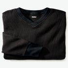 Heavyweight Thermal V-Neck Underwear Shirt image number null