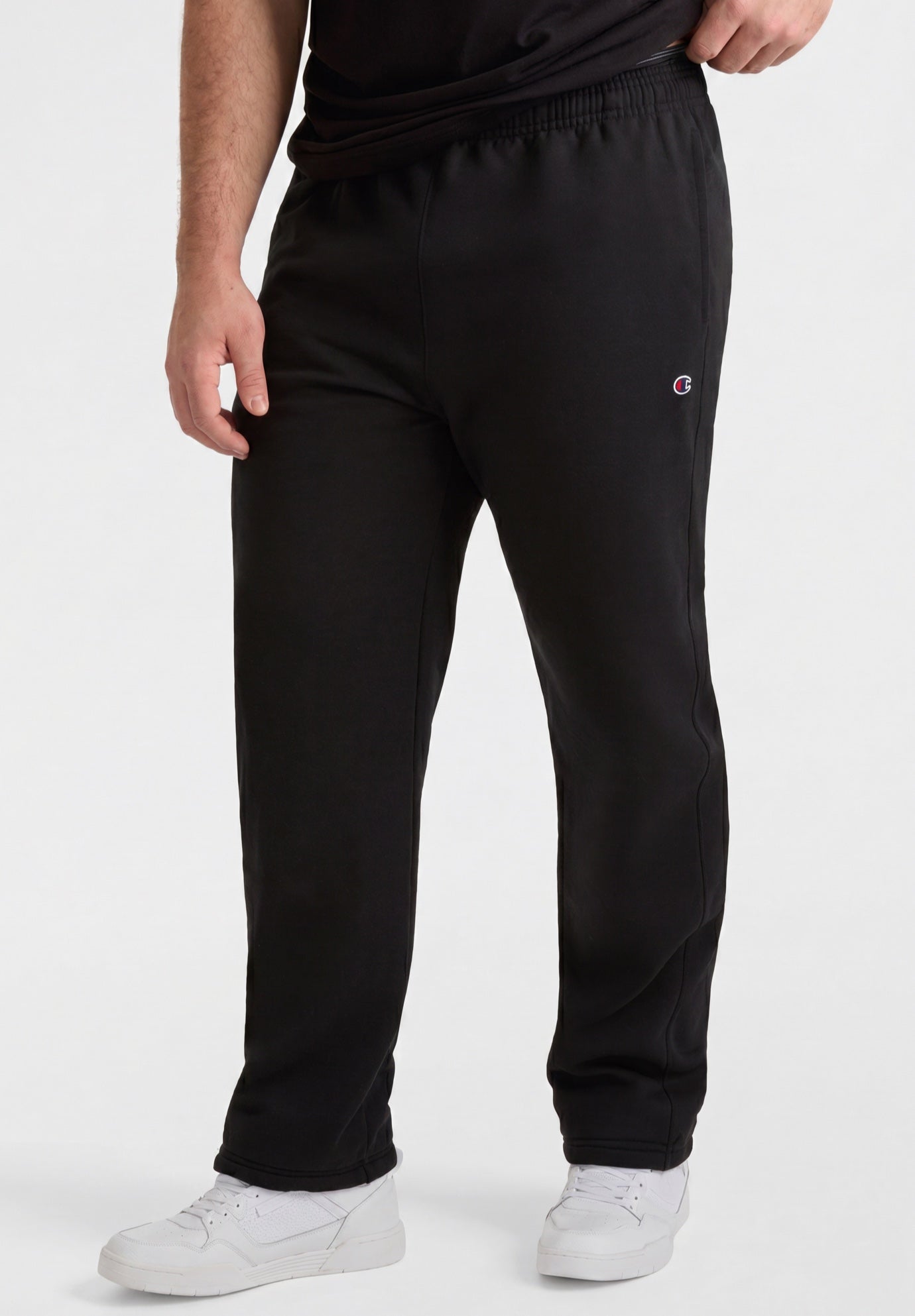 Champion&reg; Open Hem Powerblend Sweatpants image number 0