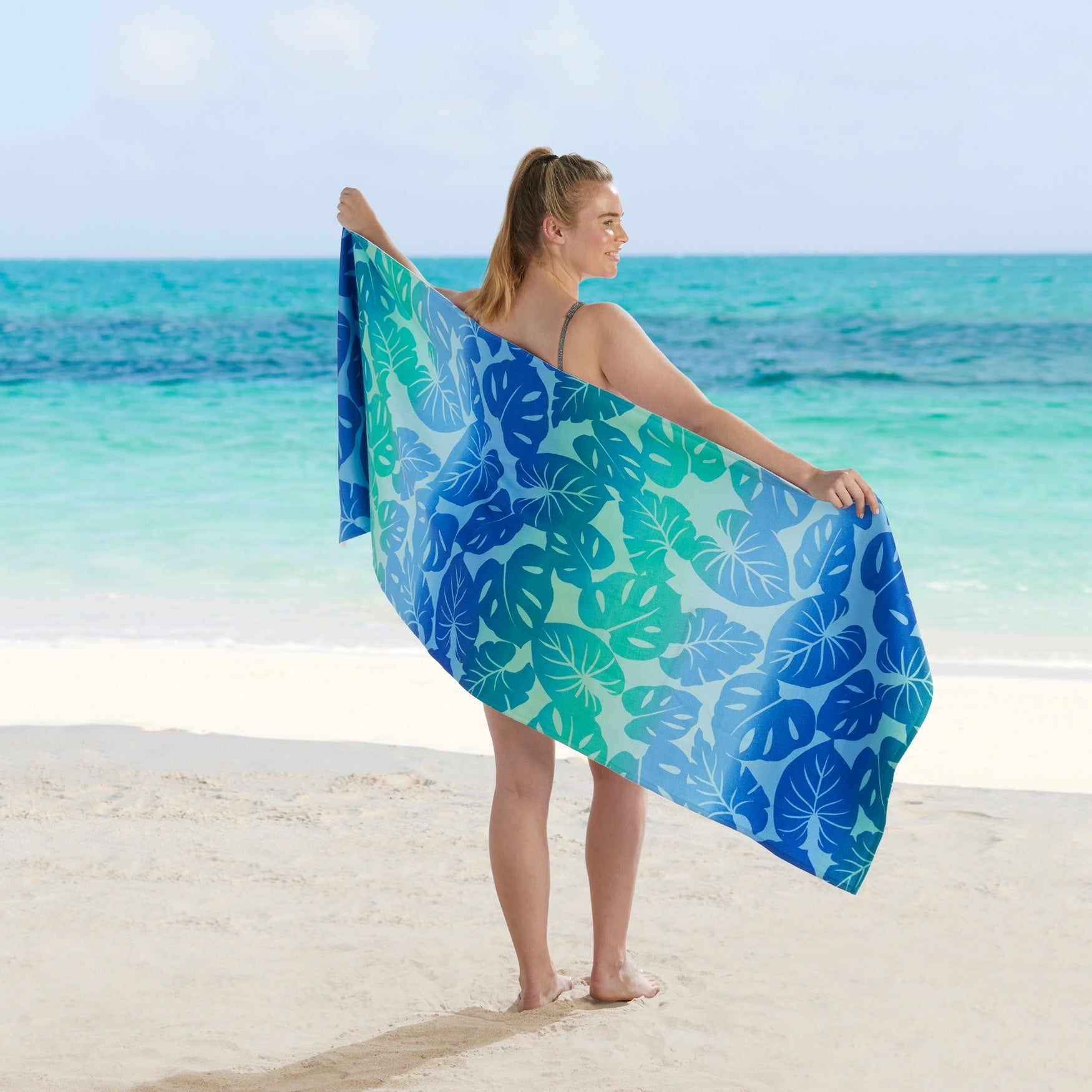 Printed Beach Towel image number 0