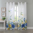  Secret Garden Window Panels, 2-Pc. Set image number null