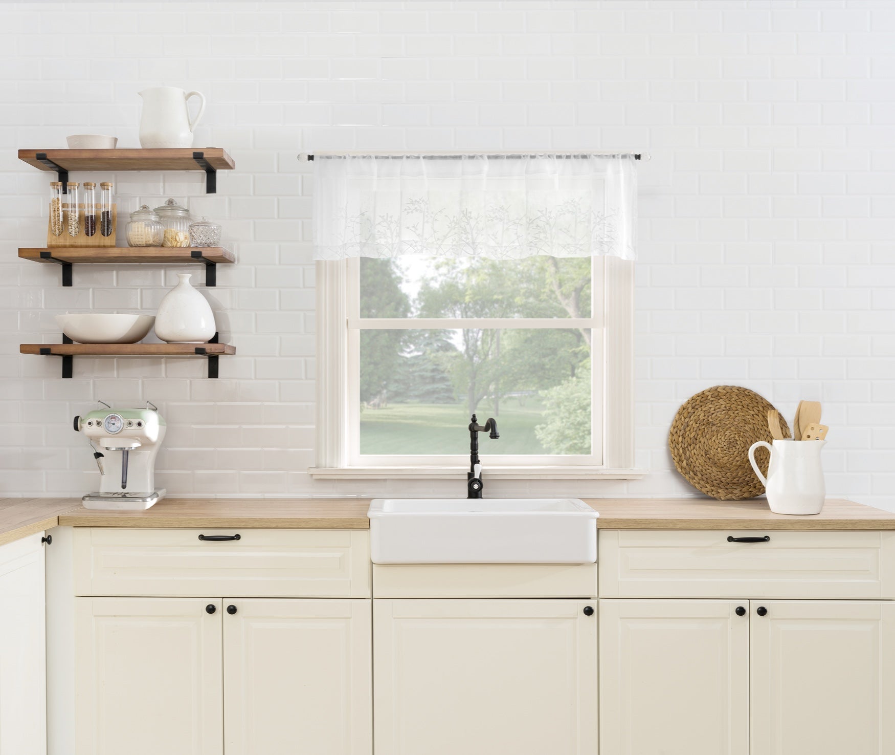  Moria Tiered Pair Valance Collection image number 2