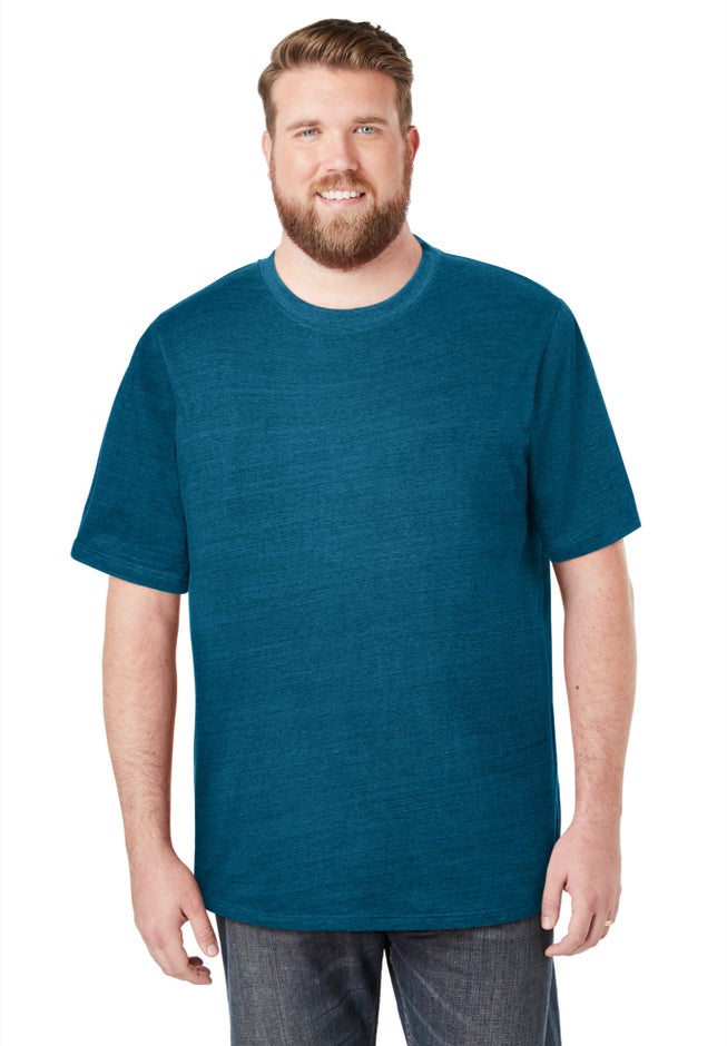 Shrink-Less&trade; Lightweight Crewneck T-Shirt image number 1