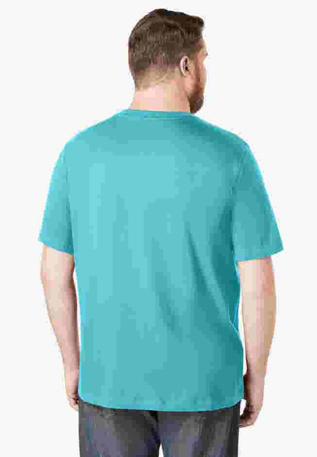 Shrink-Less Lightweight Crewneck T-Shirt image number 1