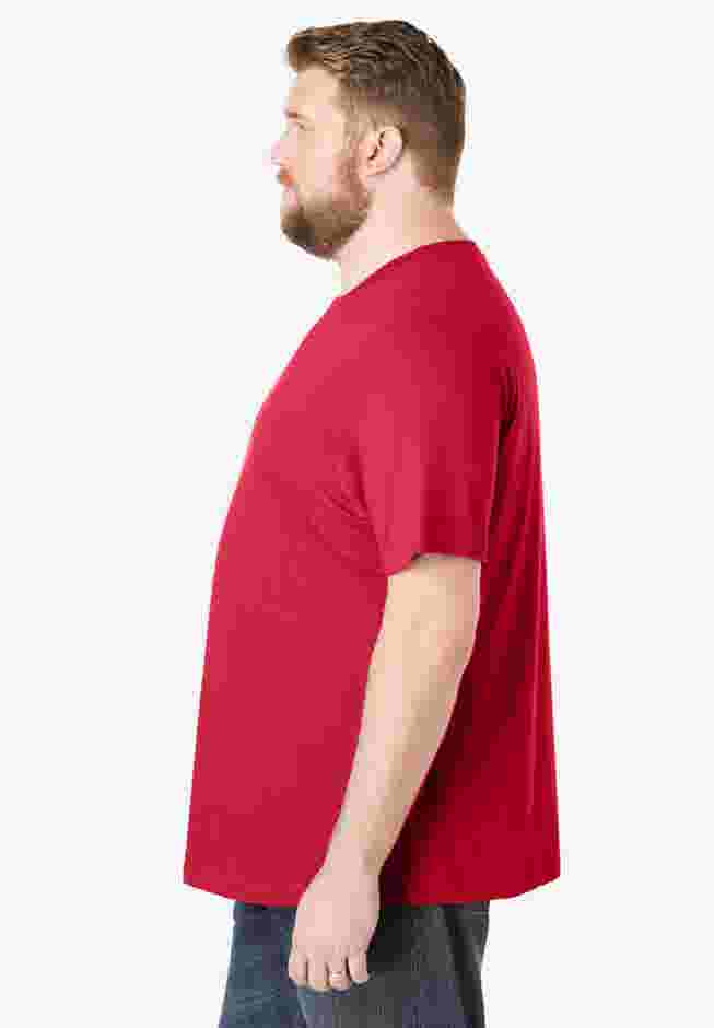 Shrink-Less Lightweight Crewneck T-Shirt image number 2