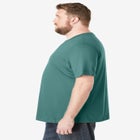Shrink-Less&trade; Lightweight Crewneck T-Shirt image number null