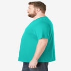 Shrink-Less&trade; Lightweight Crewneck T-Shirt image number null