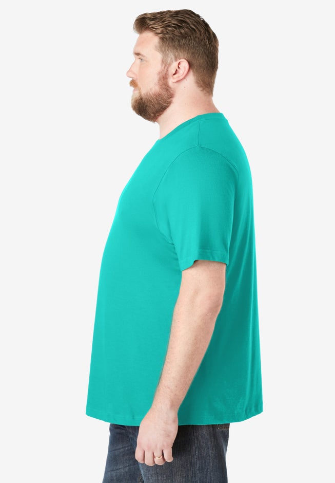 Shrink-Less&trade; Lightweight Crewneck T-Shirt image number 2