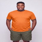 Shrink-Less&trade; Lightweight Crewneck T-Shirt image number 1