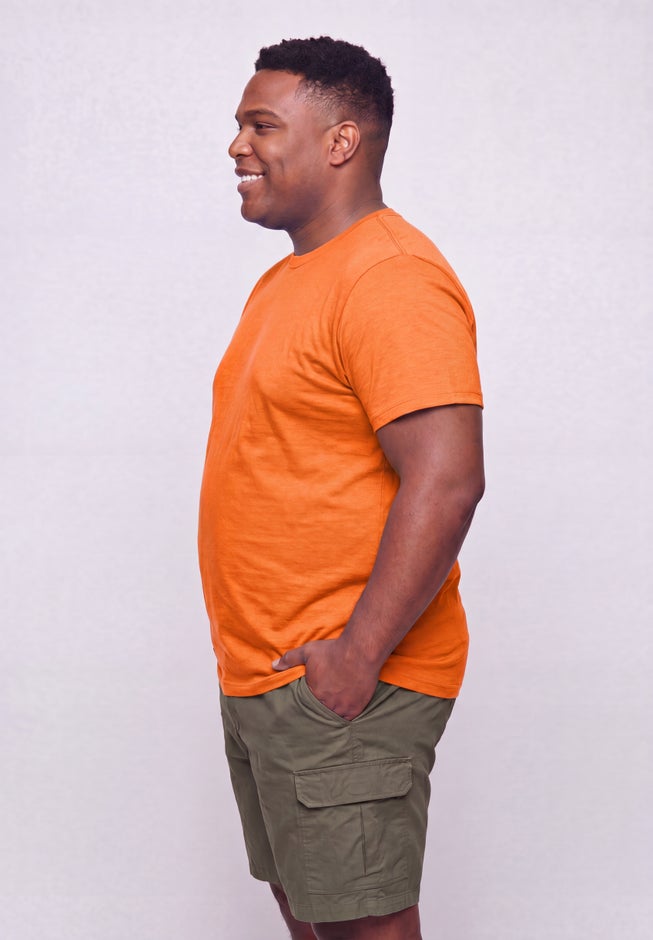 Shrink-Less&trade; Lightweight Crewneck T-Shirt image number 2