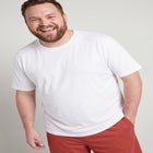 Shrink-Less&trade; Lightweight Crewneck T-Shirt image number null
