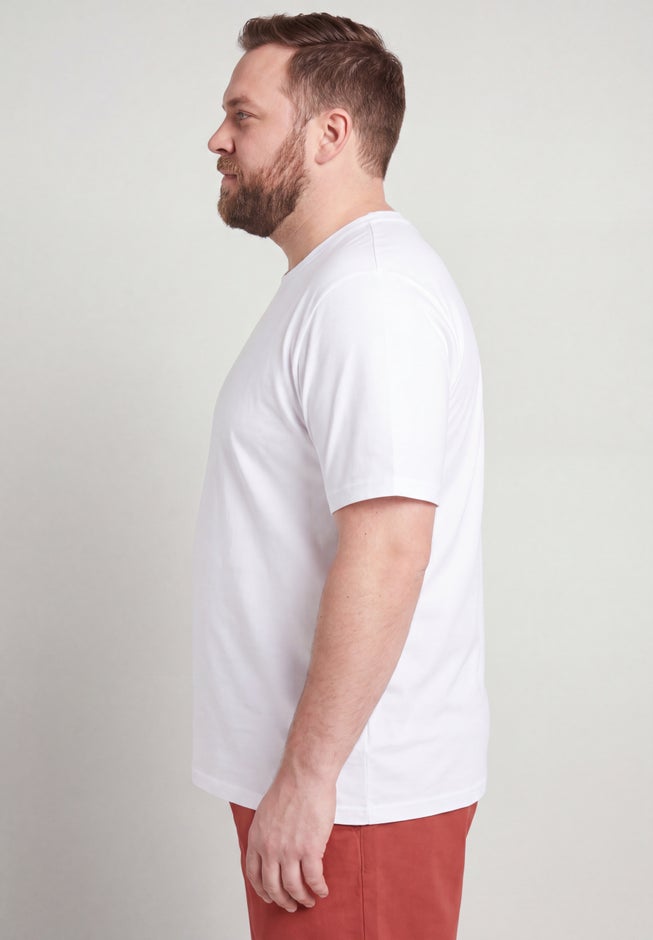 Shrink-Less&trade; Lightweight Crewneck T-Shirt image number 2