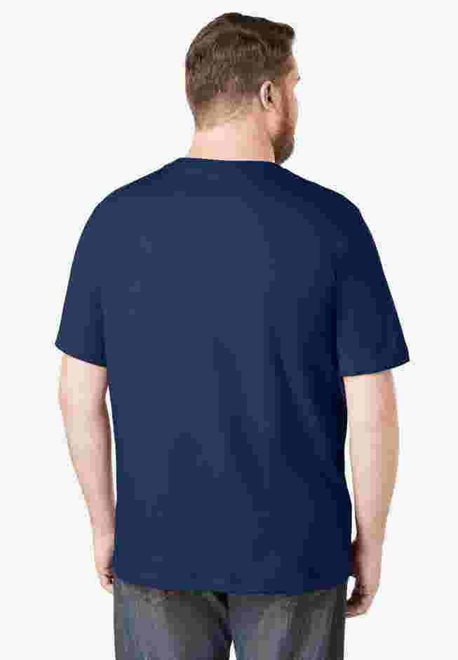 Shrink-Less Lightweight Crewneck T-Shirt image number 1