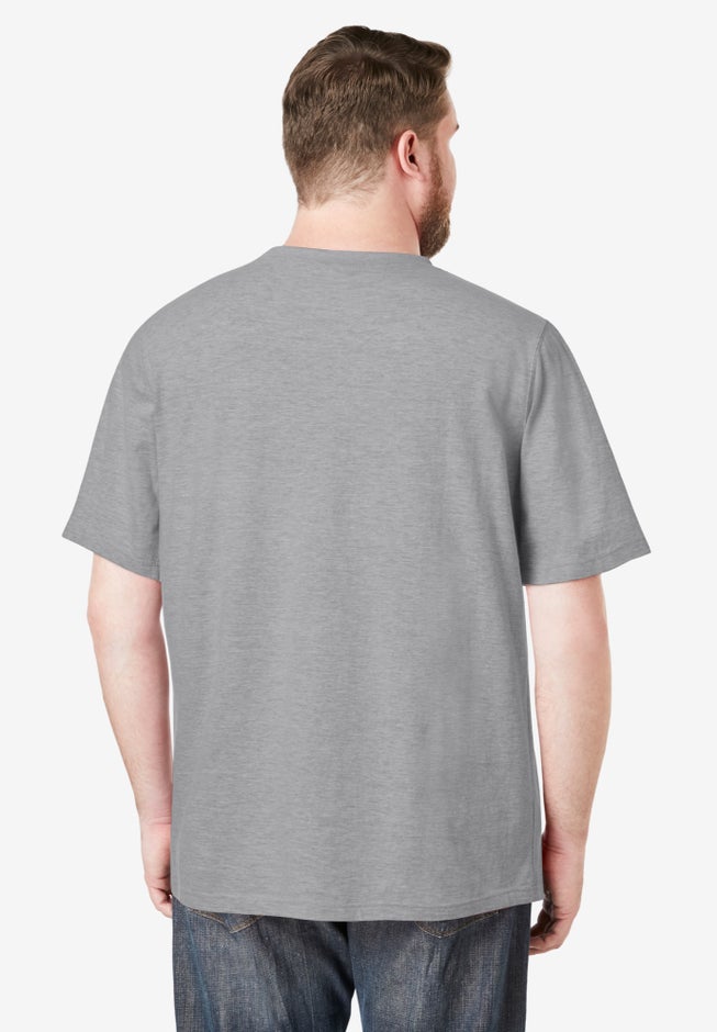 Shrink-Less&trade; Lightweight Crewneck T-Shirt image number 1
