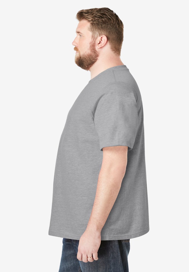 Shrink-Less&trade; Lightweight Crewneck T-Shirt image number 2