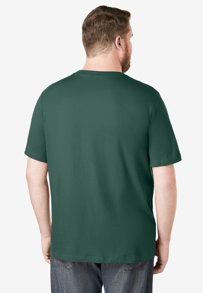 Shrink-Less&trade; Lightweight Crewneck T-Shirt image number 2