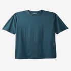 Shrink-Less&trade; Lightweight Crewneck T-Shirt image number null