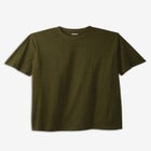 Shrink-Less&trade; Lightweight Crewneck T-Shirt image number null