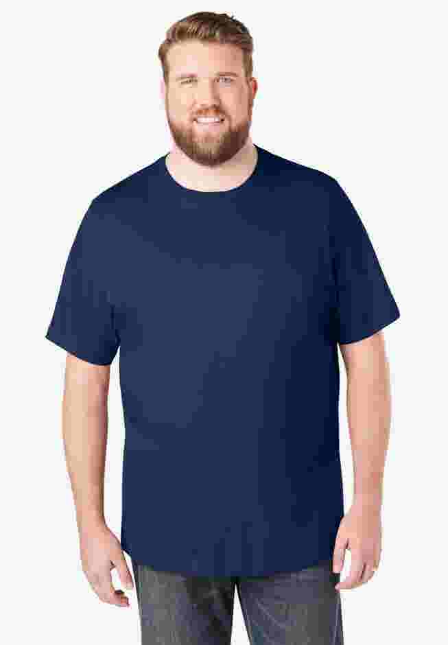 Shrink-Less Lightweight Crewneck T-Shirt image number 0