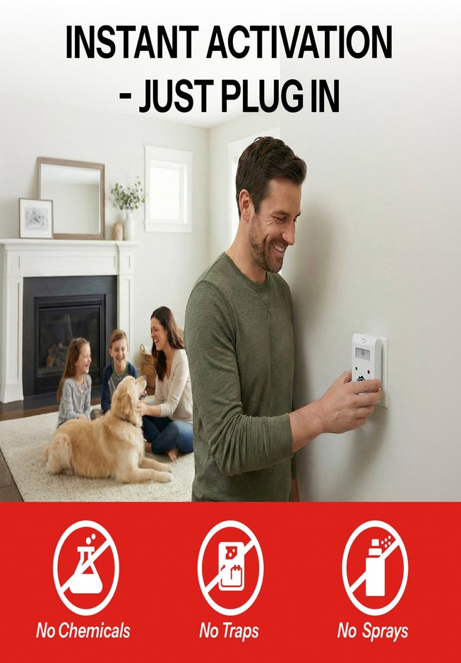 Riddex&reg; PowerPlus Electromagnetic Pest Repeller image number 4