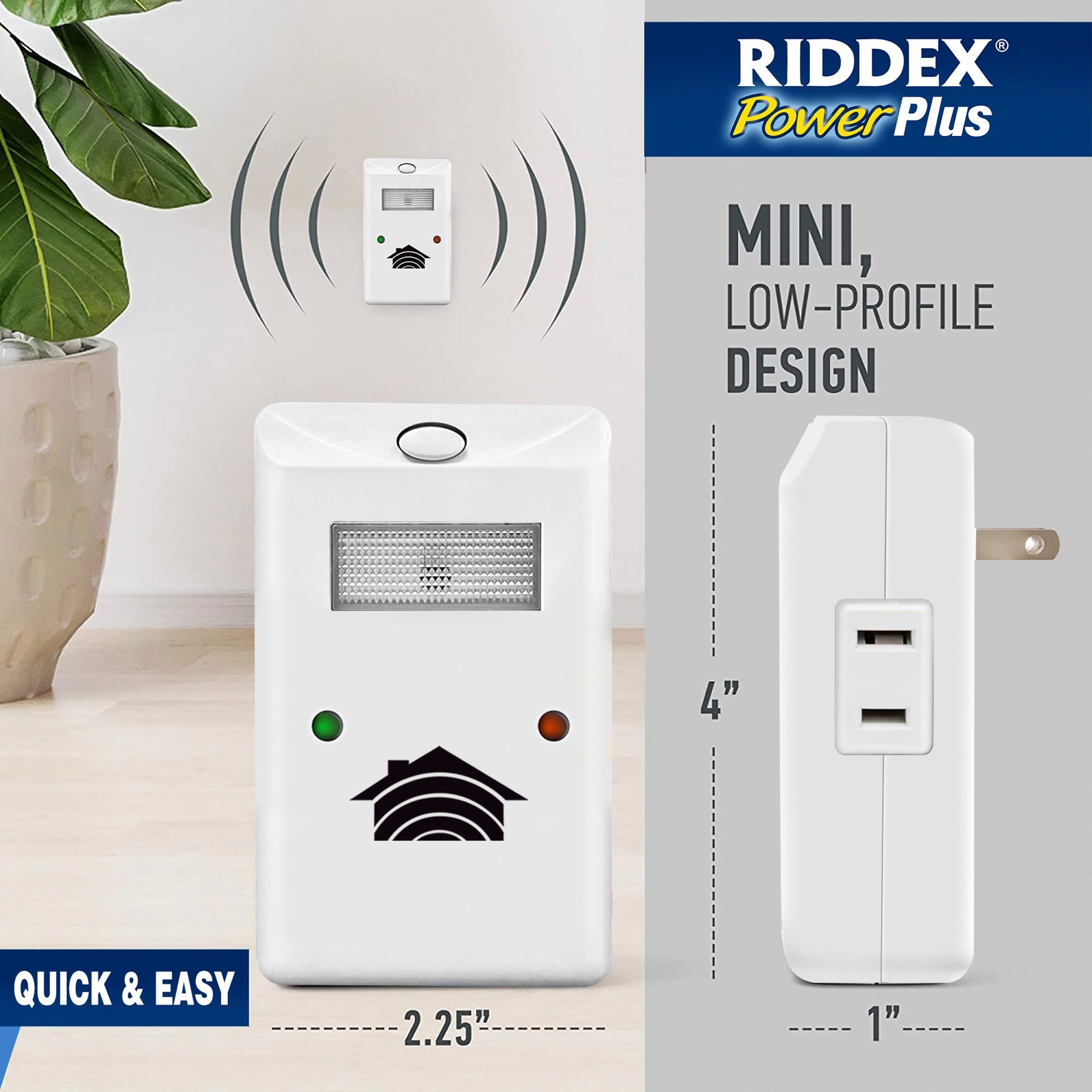 Riddex&reg; PowerPlus Electromagnetic Pest Repeller image number 9