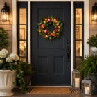  Pre-Lit Botanical Bliss 24&rdquo; Wreath image number null