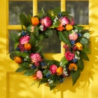  Pre-Lit Botanical Bliss 24&rdquo; Wreath image number null
