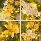 Pre-Lit Citrus Grove 6' Garland  image number null