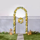  Wooden Square 18" Lantern image number null