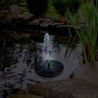 Solar Color-Changing Water Fountain image number null