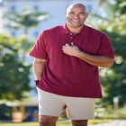 Textured Knit Short image number null