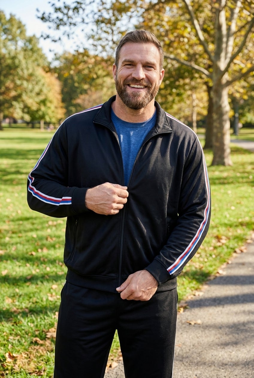 Full-Zip Fleece Tracksuit image number 1