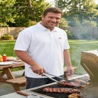 Big and Tall Americana Polo from KingSize image number 0