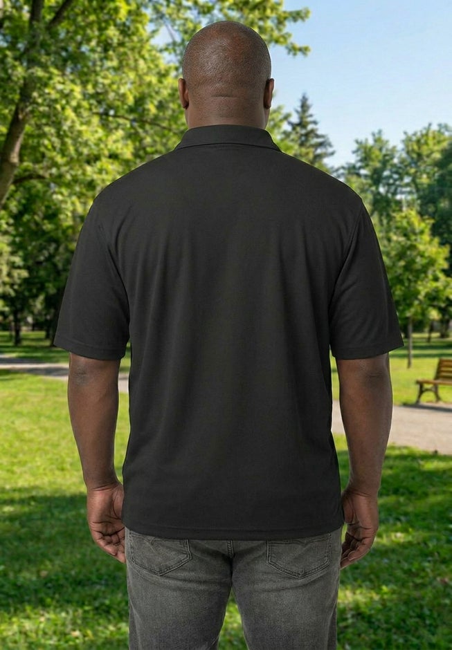 Big and Tall Americana Polo from KingSize image number 2