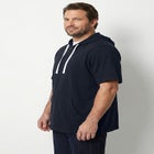 Short Sleeve Jersey Hoodie image number null
