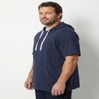 Short Sleeve Jersey Hoodie image number null