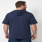 Short Sleeve Jersey Hoodie image number null