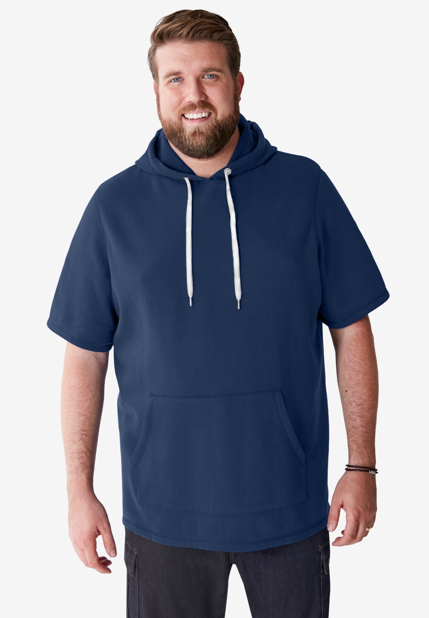 Short Sleeve Jersey Hoodie image number 0