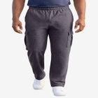 Ultra-Comfort Fleece Cargo Sweatpant image number null
