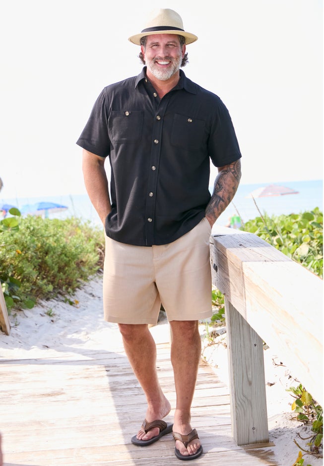 Classic Linen Shorts image number 3