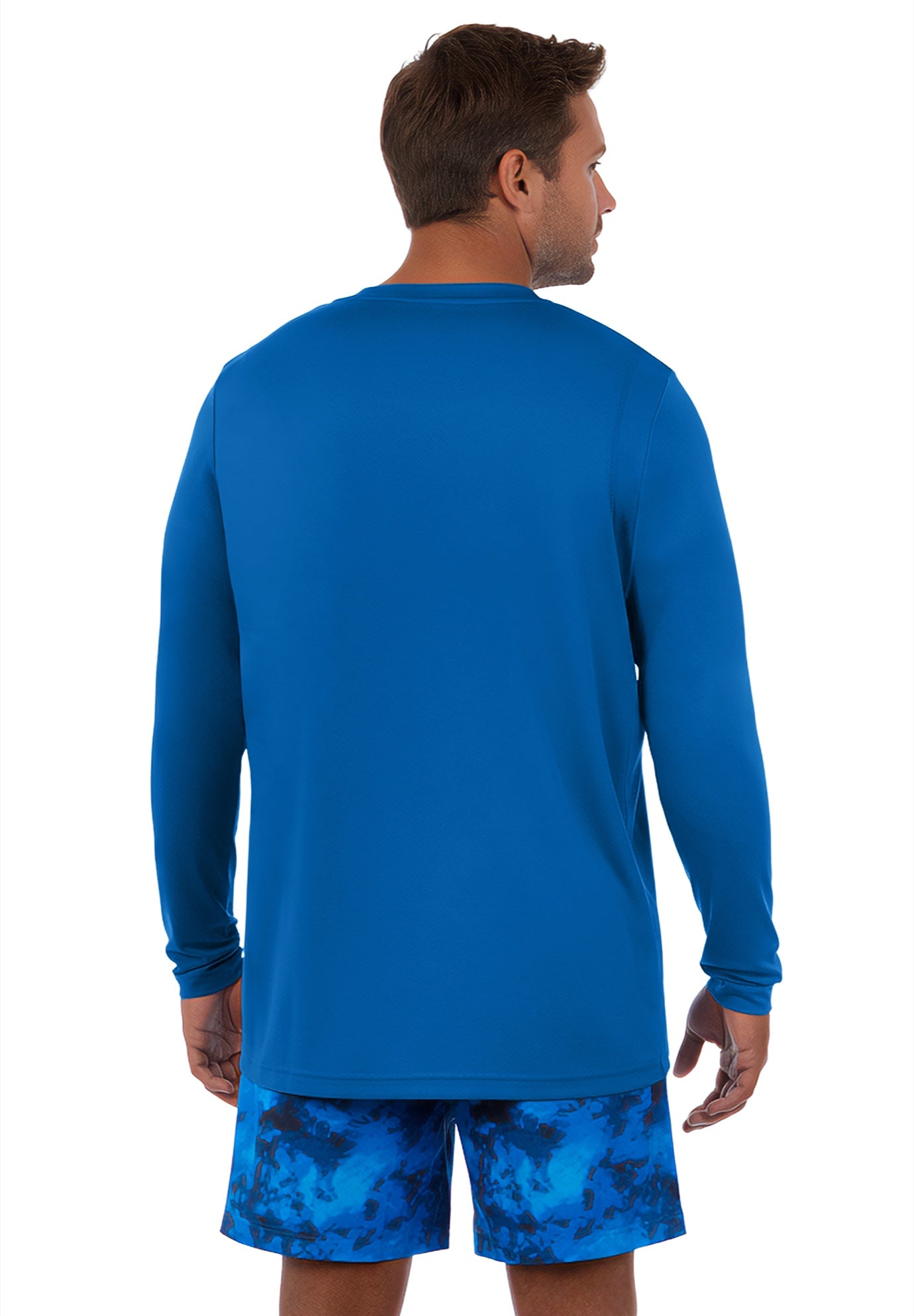 Cling-Free Long Sleeve Swim Top image number 3