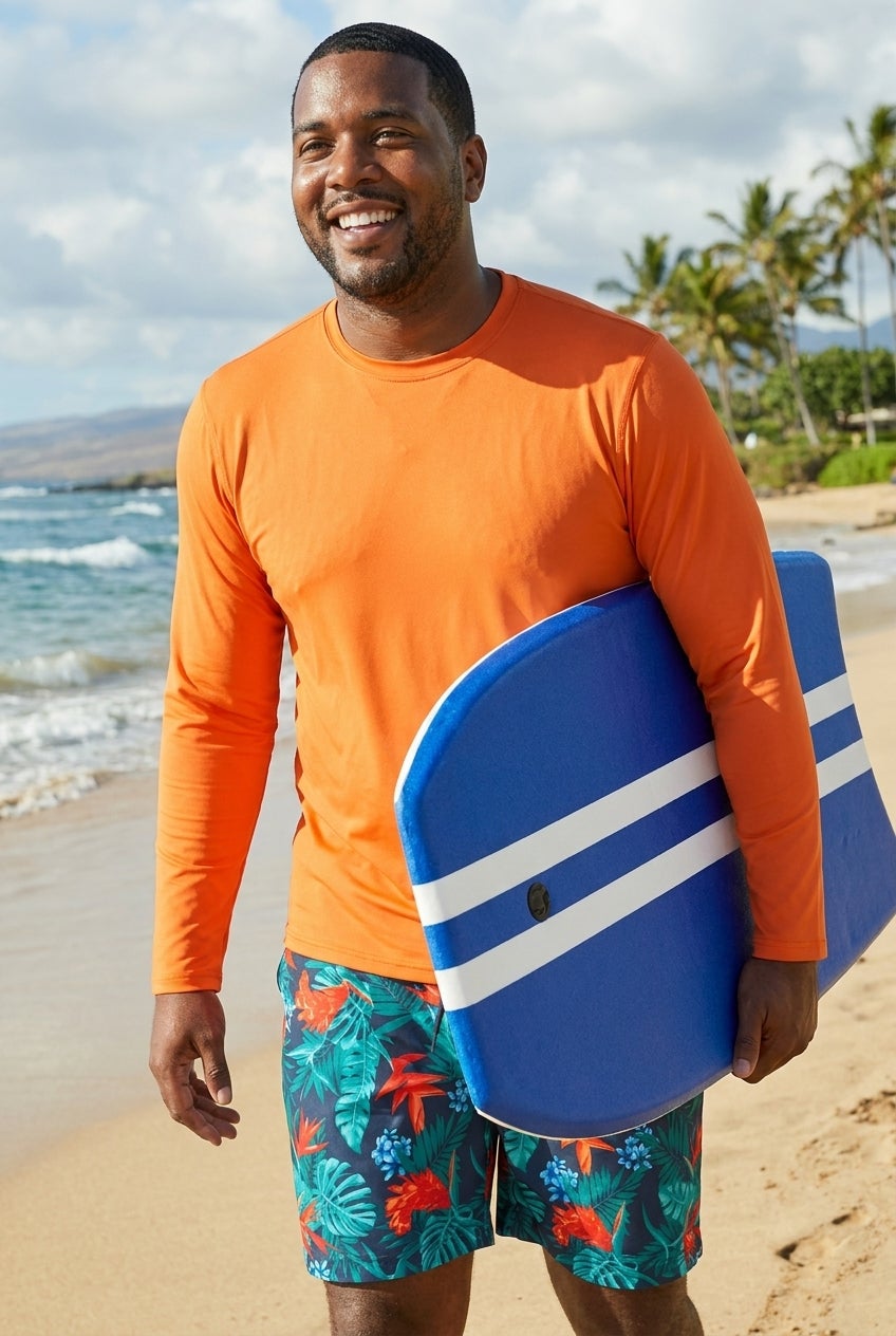 UPF 50 Long Sleeve Swim Top image number 0