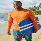 UPF 50 Long Sleeve Swim Top image number null
