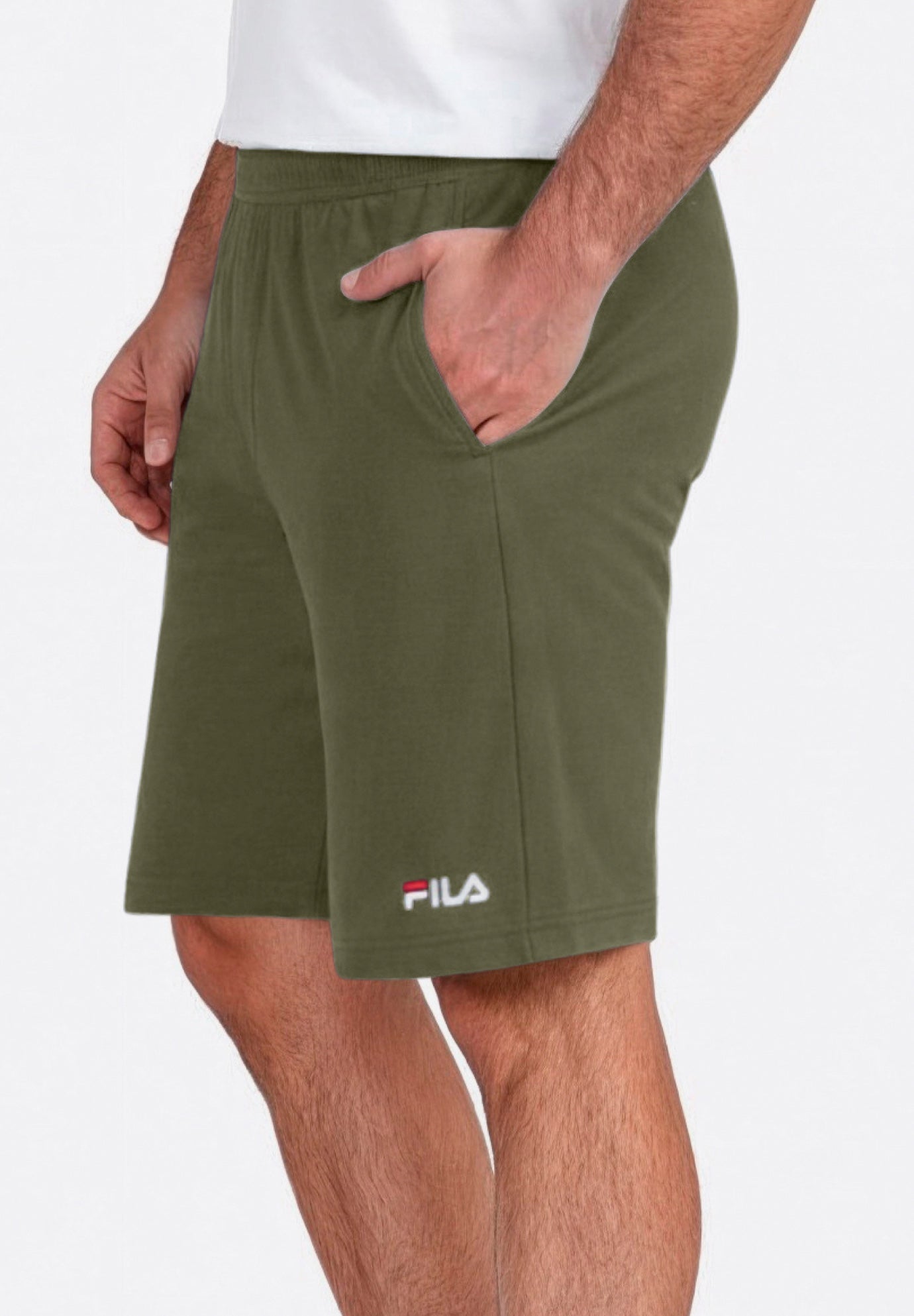 FILA&reg; Jersey Logo Shorts image number 2