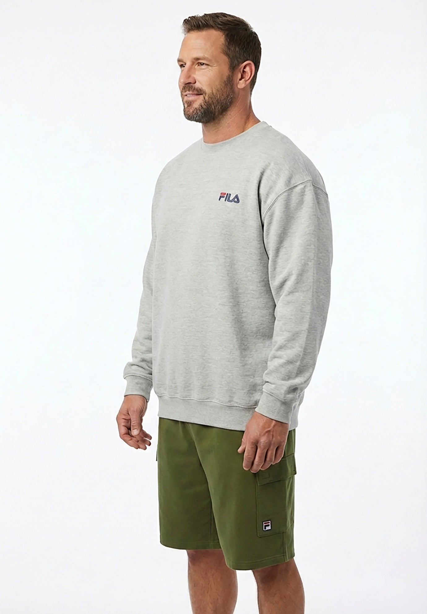 FILA&reg; Fleece Crewneck Sweatshirt image number 1