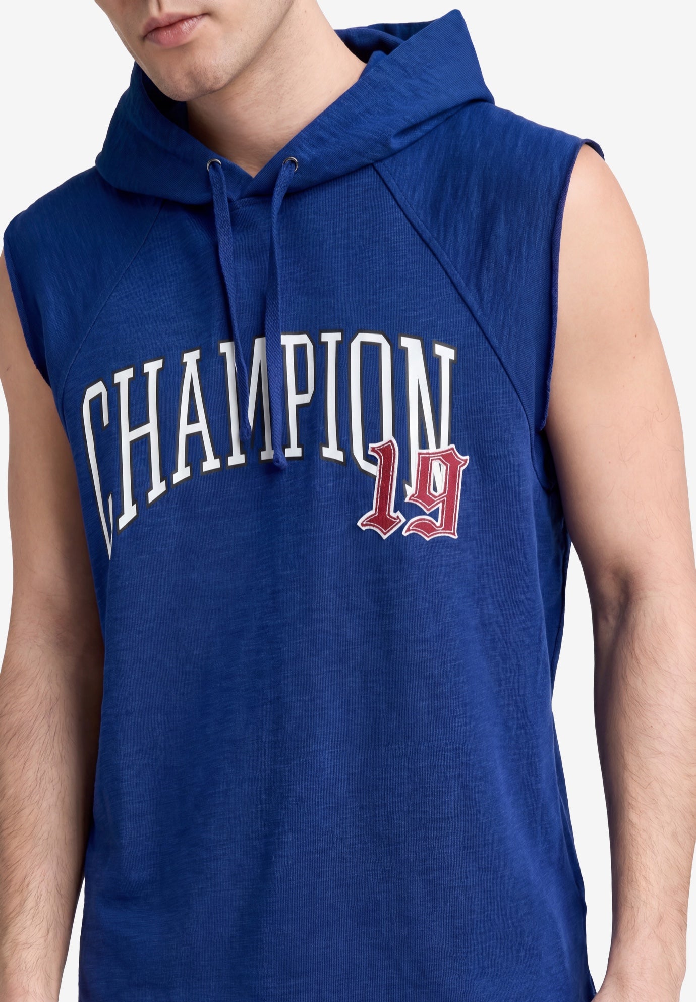 Champion&reg; Modern Retro Washed Sleeveless Hoodie image number 3