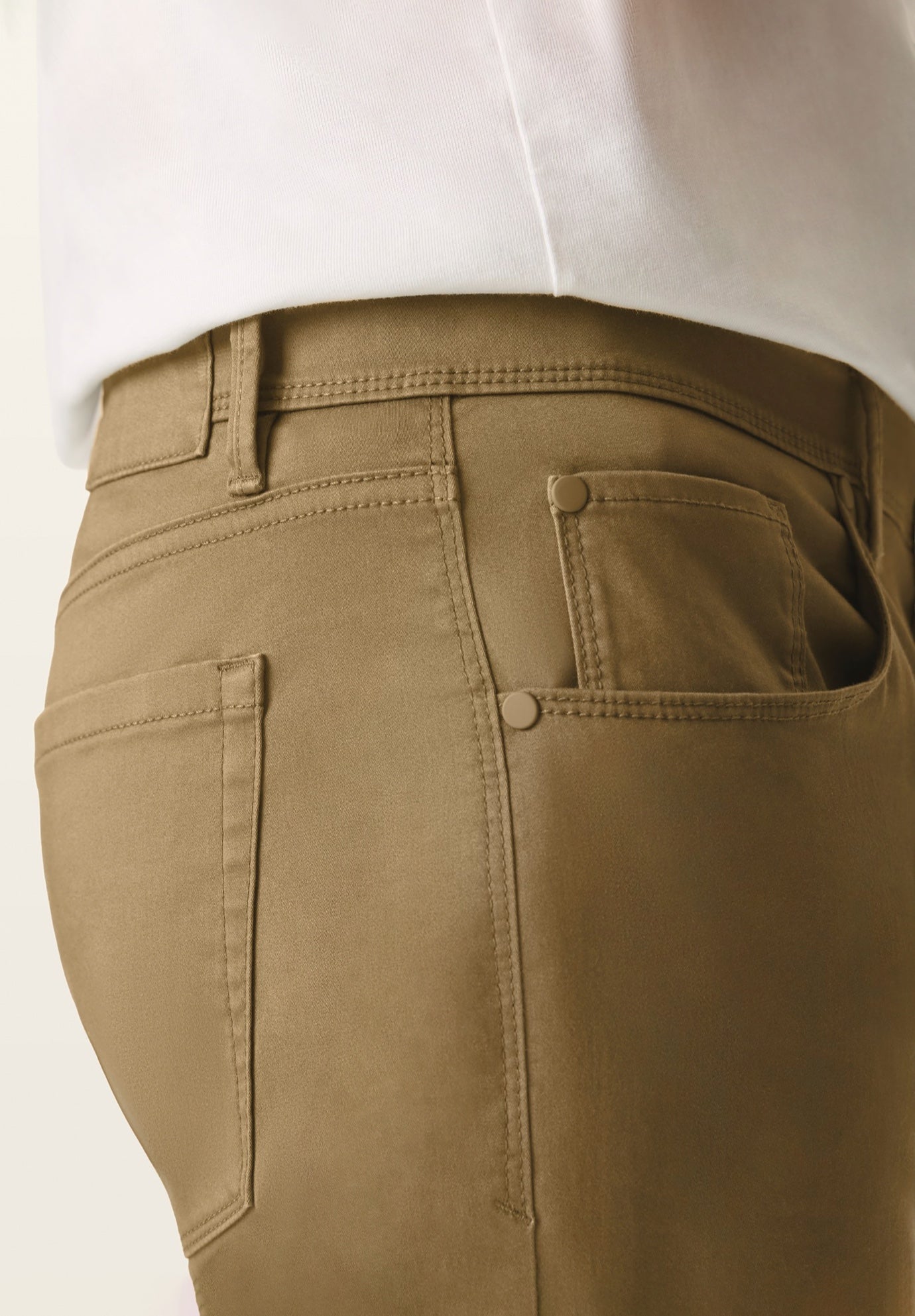 Straight Sateen 5-Pocket Pant image number 3