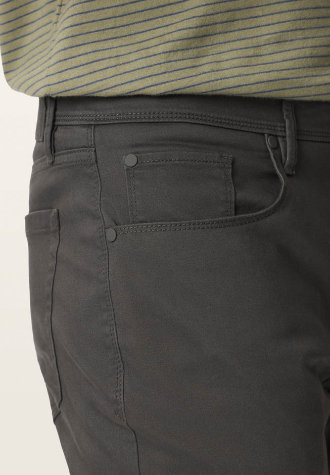 Straight Sateen 5-Pocket Pant image number 3