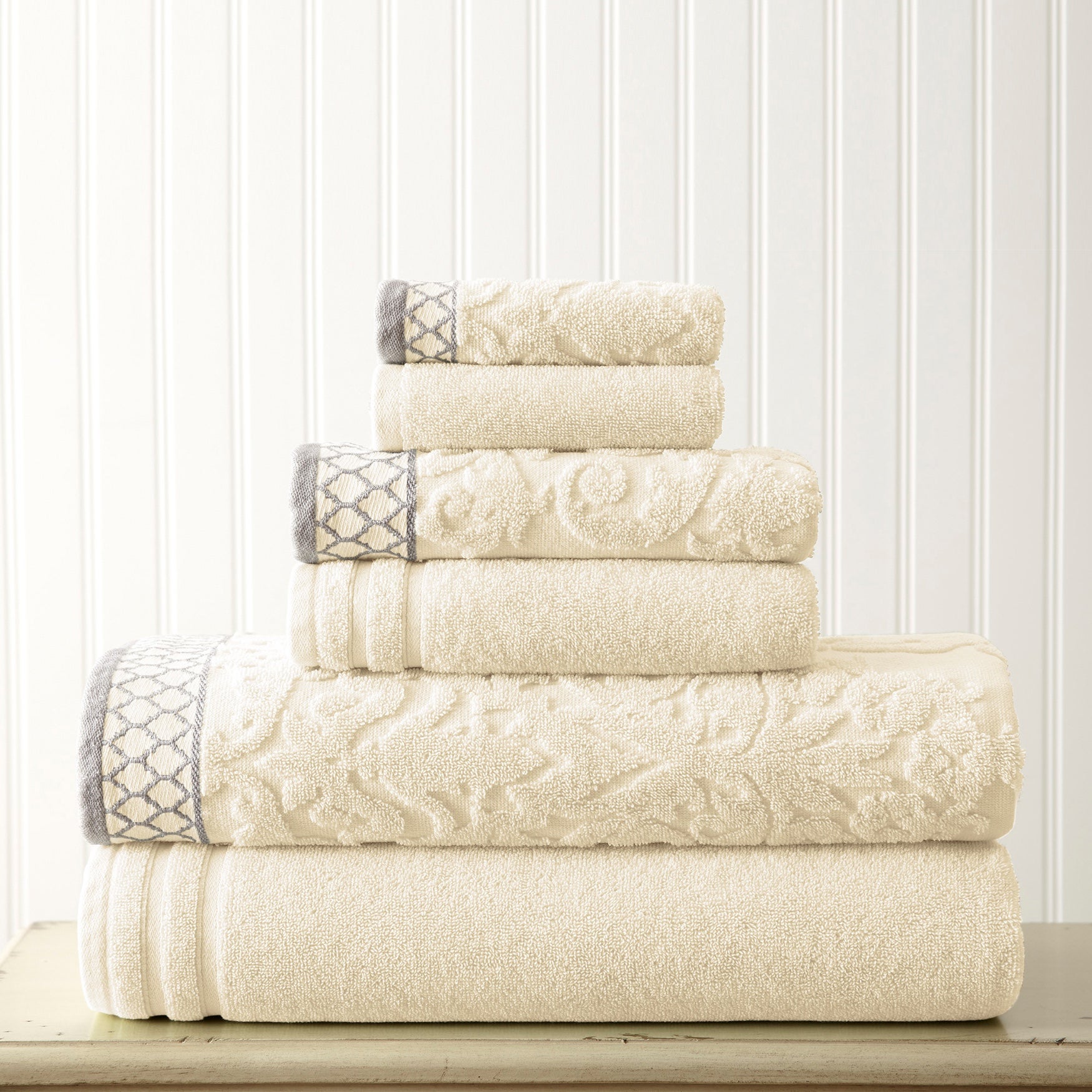 BH Studio Jacquard Towel 6-Piece Set image number 0