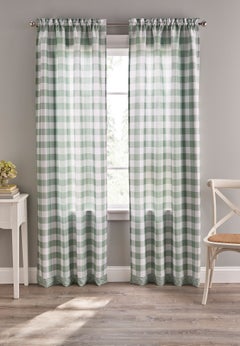 Gingham Plaid Panel